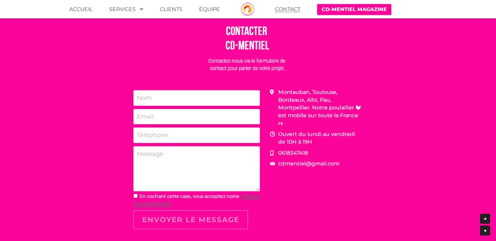 null Contact CD Mentiel